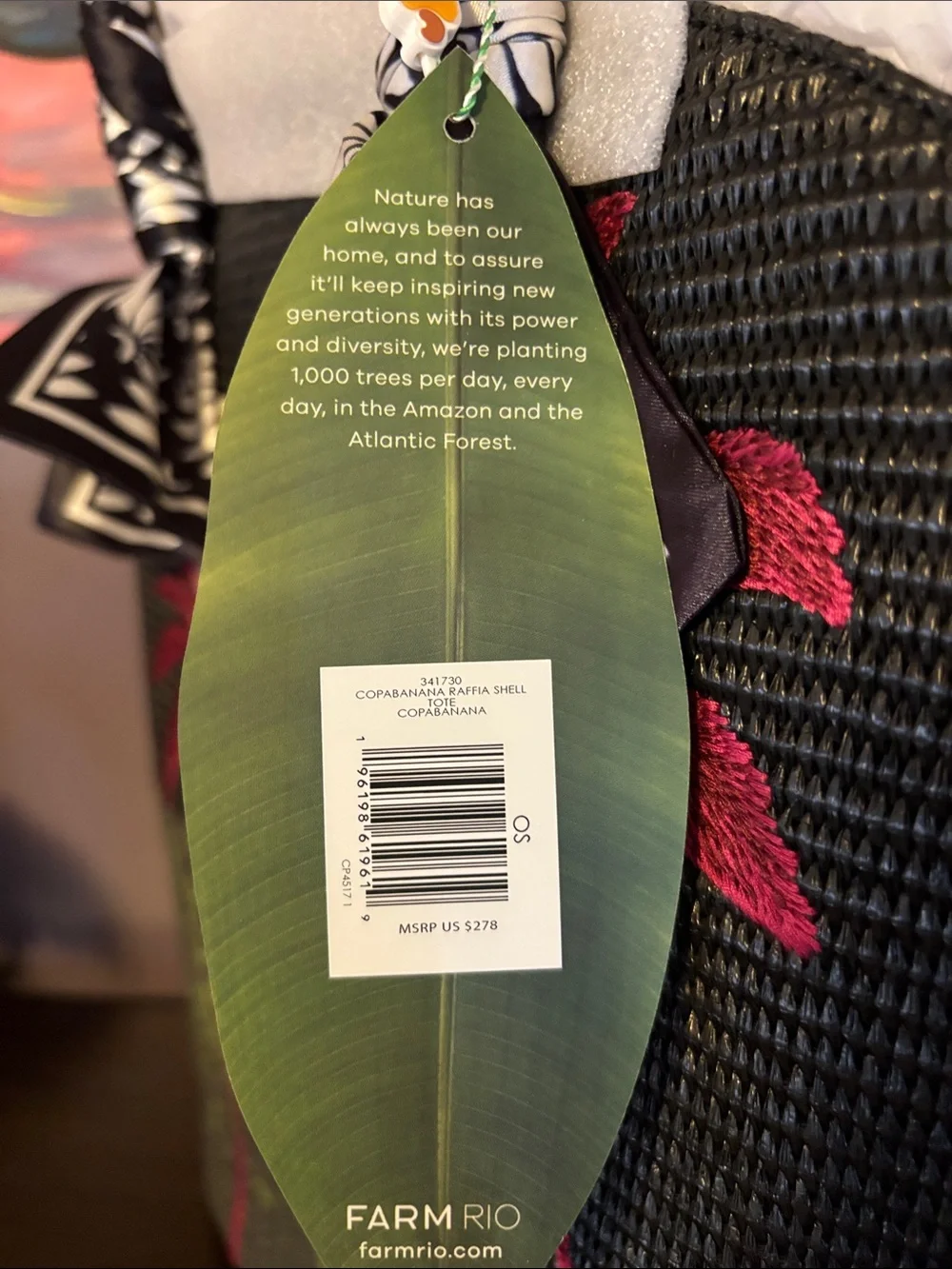 NWT Copabanana Shell Tote